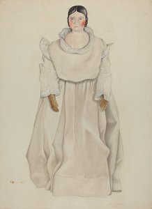 Kina Headed Doll av William Paul Childers