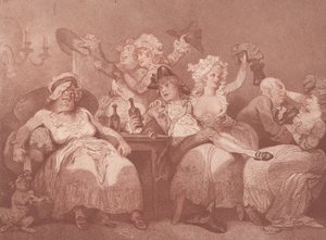 En skiss från naturen, 24 januari 1784. av William Paulet Carey