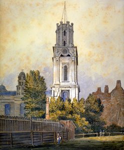 Church of St George in the East, Stepney, London, c1815 av William Pearson