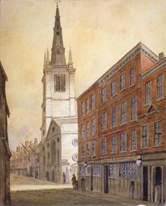 Church of St Margaret Pattens, Eastcheap, City of London, 1815. av William Pearson