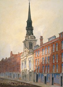 Church of St Martin inom Ludgate och Ludgate Hill, City of London, 1815