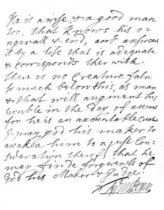 Ett brev från William Penn från Pennsylvania, sent 1600-tidigt 1700-tal, 1840. av William Penn
