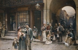 Lördag natt 1898 av William Permeanus Cornish