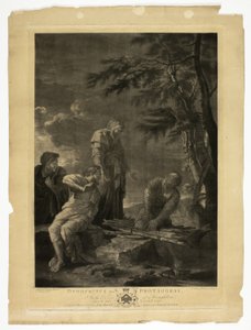 Demokrit och Protagoras av William Pether
