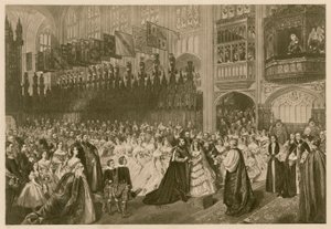 Bröllop mellan prinsen av Wales och prinsessan Alexandra av Danmark, St George