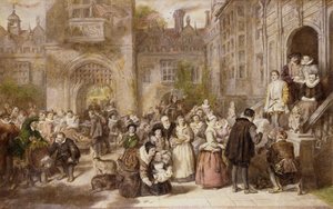 Åldrande i gammal tid, 1907 av William Powell Frith