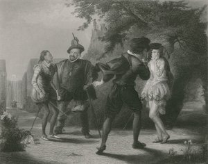 Duellen, tolfte natten av William Powell Frith