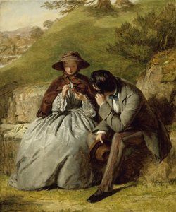 Älskarna av William Powell Frith