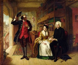 Pulsen, mannen, 1869 av William Powell Frith