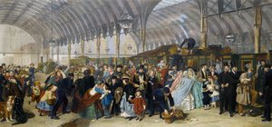 Järnvägsstationen, 1866