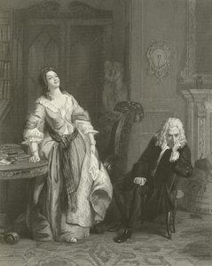 Den avvisade poeten av William Powell Frith