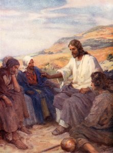 Jesus undervisar sina lärjungar, Matteus v