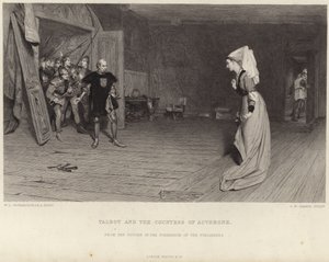 Talbot och grevinnan av Auvergne av William Quiller Orchardson