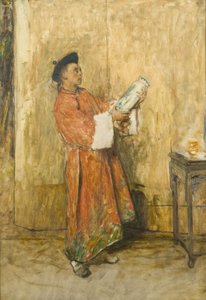 The Connoisseur - Eftermiddagsskiss av William Quiller Orchardson
