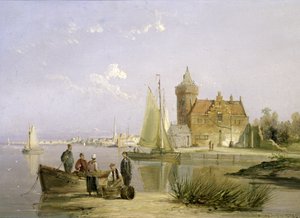 The House the Question, på Amstel, Amsterdam av William R. Dommersen