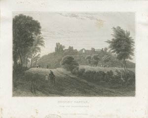 Dudley Castle: stålgravyr, nd [c1831] (tryck) av William Radclyffe