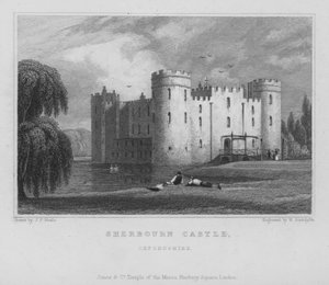 Sherborne Castle, Oxfordshire (gravyr)