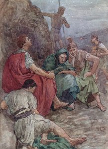 Brutus och hans följeslagare efter slaget vid Filippi