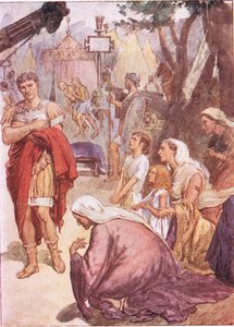 Coriolanus and the matrons of Rome, från Plutarch Lives publicerad av T C & E C Jack Ltd