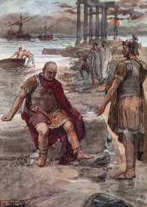 Den exil Marius mitt i ruinerna av Kartago