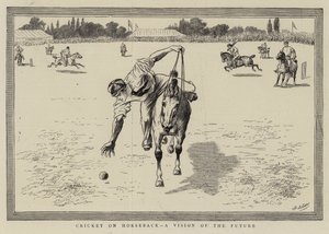 Cricket på hästryggen, en framtidsvision