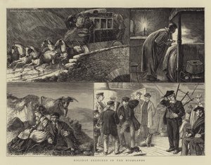 Semesterskisser i höglandet av William Ralston