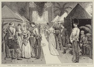 The Ball of the Royal Scots Fusiliers i St Andrew