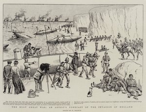 The Next Great War, en konstnärs prognos för invasionen av England