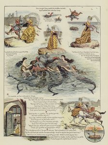 The Outlandish Knight (chromolitho) av William Ralston