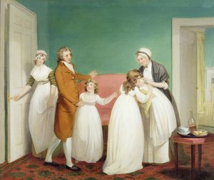 Arvingens födelse, ca 1799 (olja på duk) se även 145617