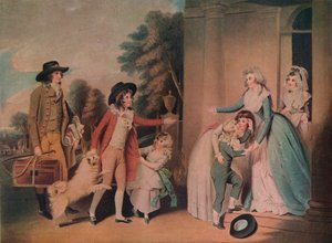 Dulce Domum eller återkomsten från skolan, 1790, 1919