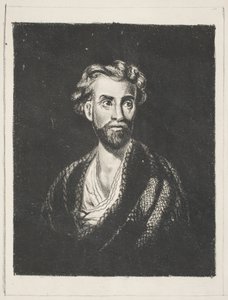 Porträtt av en man (en profet), 1979 (litho)