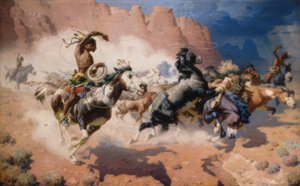 Der Sturz des Leithengstes