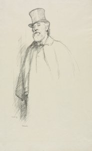 Alphonse Legros av William Rothenstein