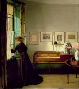 En interiör av William Rothenstein