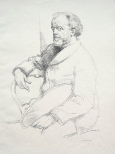 Henri Fantin Latour av William Rothenstein