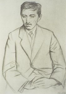 Porträtt av E.M. Forster (1879-1970)