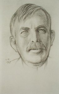 Porträtt av Sir Ernest Rutherford (1871-1937)