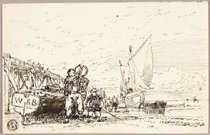 Hamnscen av William Roxby Beverley