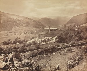 The Valley of Glendalough, County Wicklow, Irland av William Russell Sedgfield