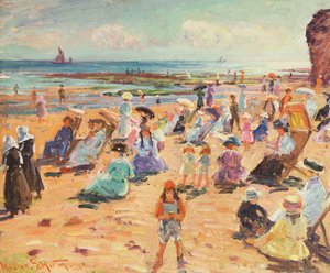 Strandscen