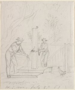 Vid pumpen av William Sidney Mount
