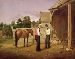 Förhandling om en häst, 1835