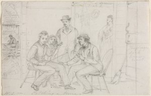 Catching a Tune, troligen 1867. av William Sidney Mount