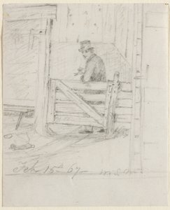 Vilar på staketet, 1867. av William Sidney Mount