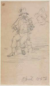 Den fidlande tiggaren av William Sidney Mount