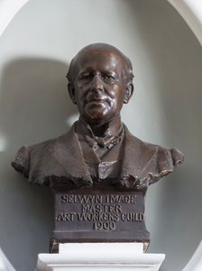 Byst av Selwyn Image, 1900 av William Silver Frith