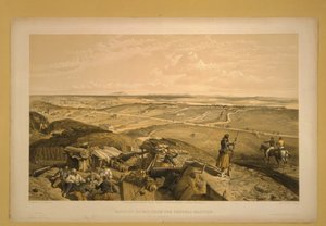 The Bastion du Mat, Sevastopol, 1855 av William Crimea Simpson