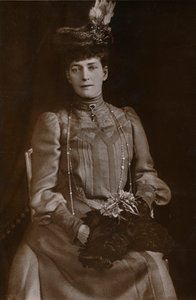 Alexandra, drottningkonsort till kung Edward VII av Storbritannien, 1905 av William Slade Stuart