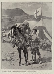 Retreatet från Dundee, som ger order om att de sårade måste lämnas kvar av William Small